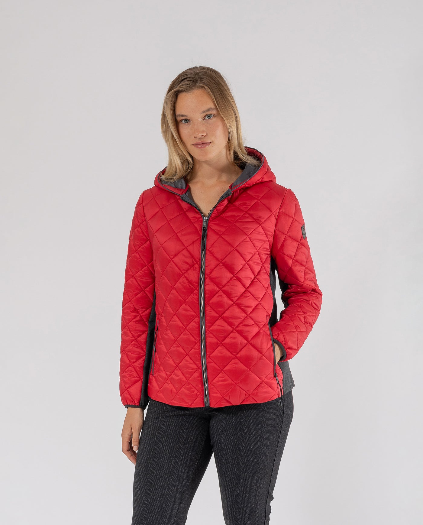 RED COMBINED TECHNICAL PARKA