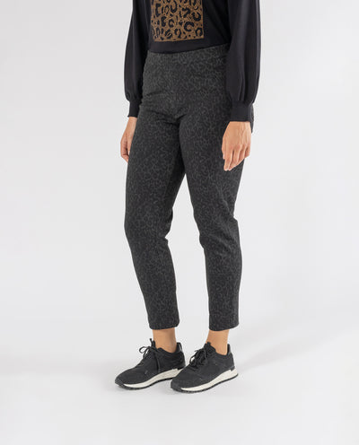 LEGGINGS PUSH-UP ESTAMPADO NEGRO