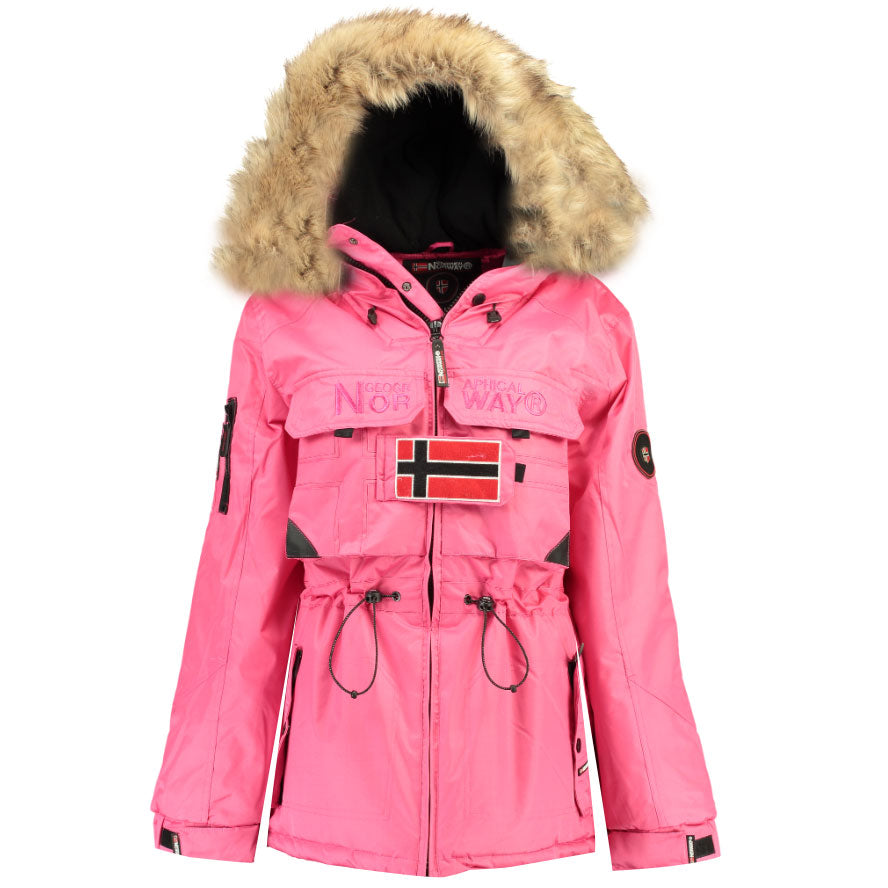 Parka De Mujer Bellaciao Fucsia