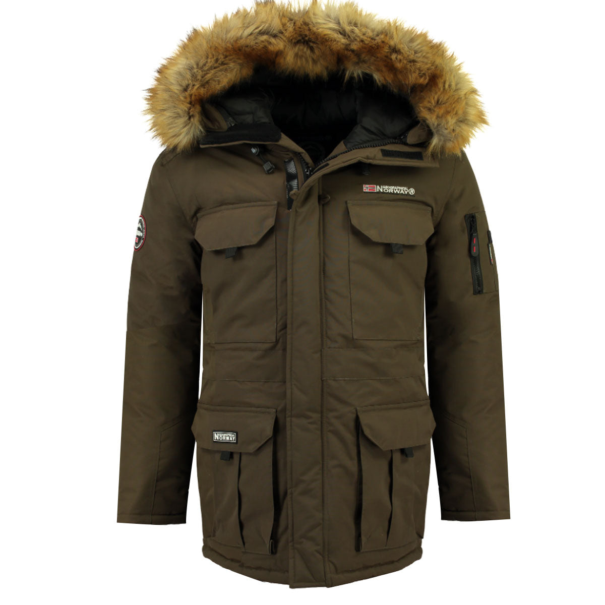 Parka De Hombre Bottle Kaki Militar