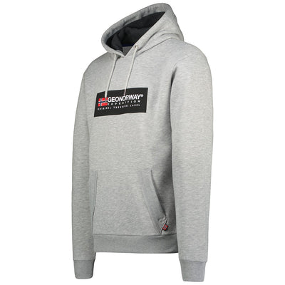 Sudadera Hombre Gathlete Gris Claro